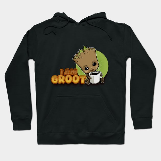 I AM GROOT Hoodie by peekxel